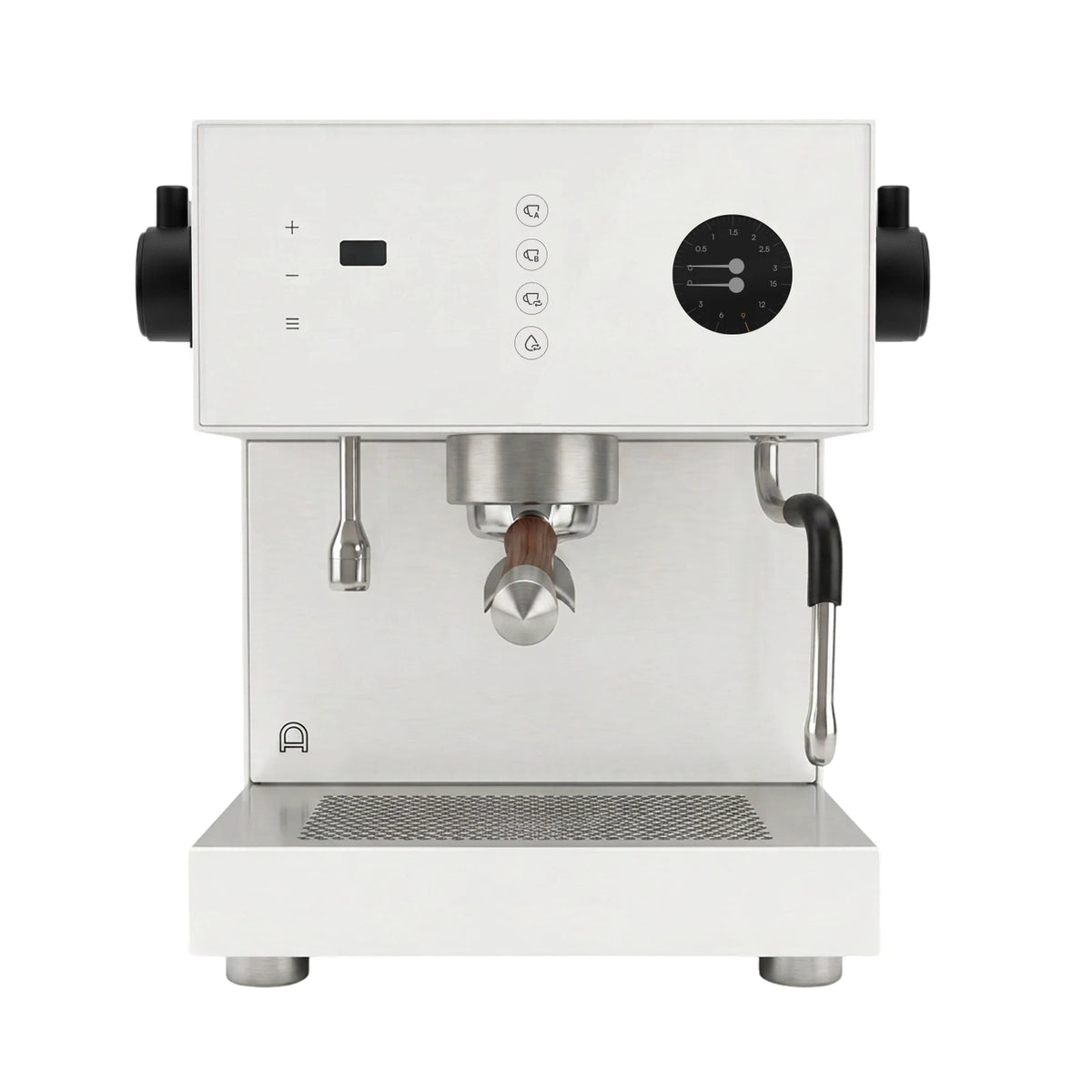 Arkel Coast Coffee Machine in white, front view